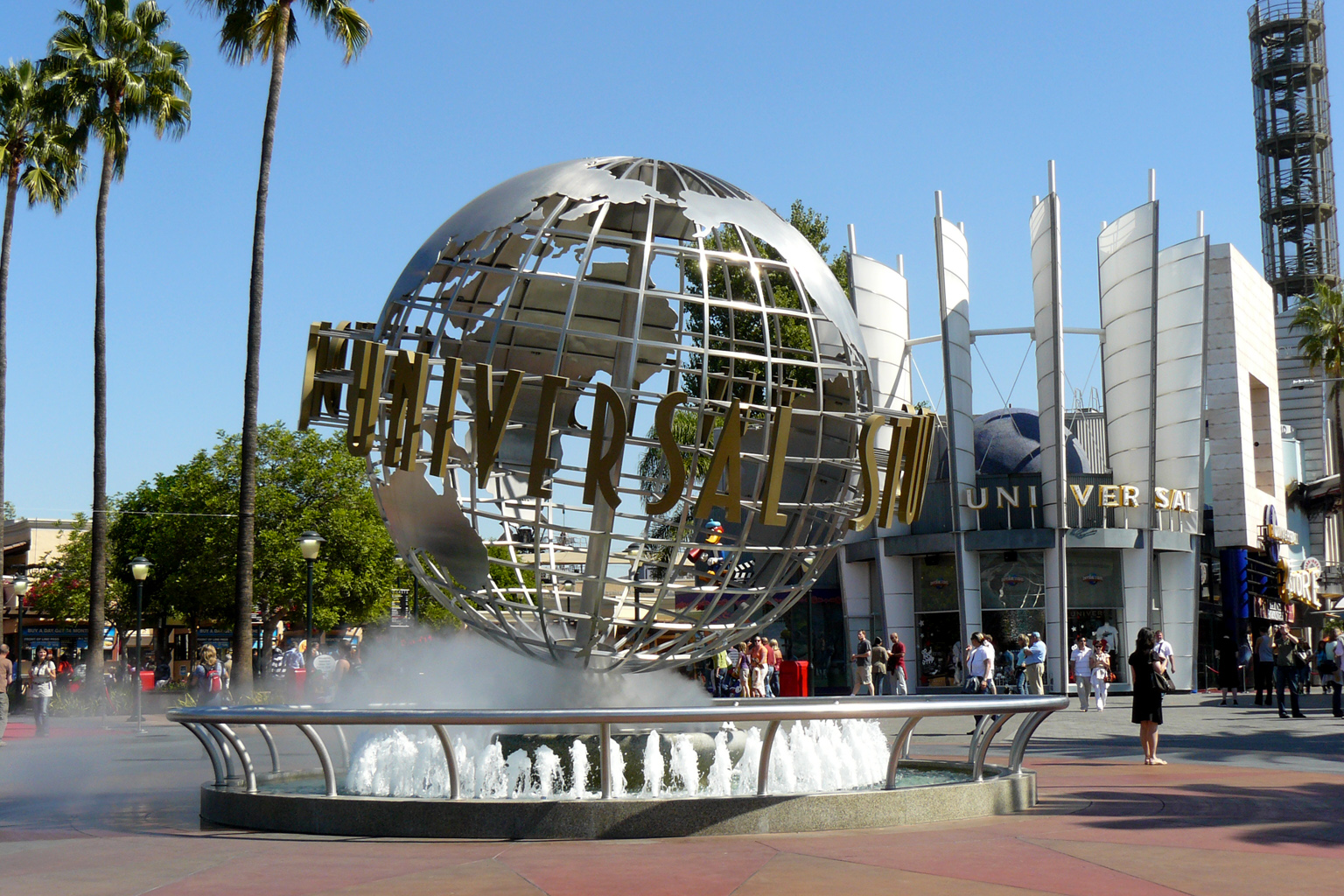 Парк развлечений Universal Studio Hollywood.