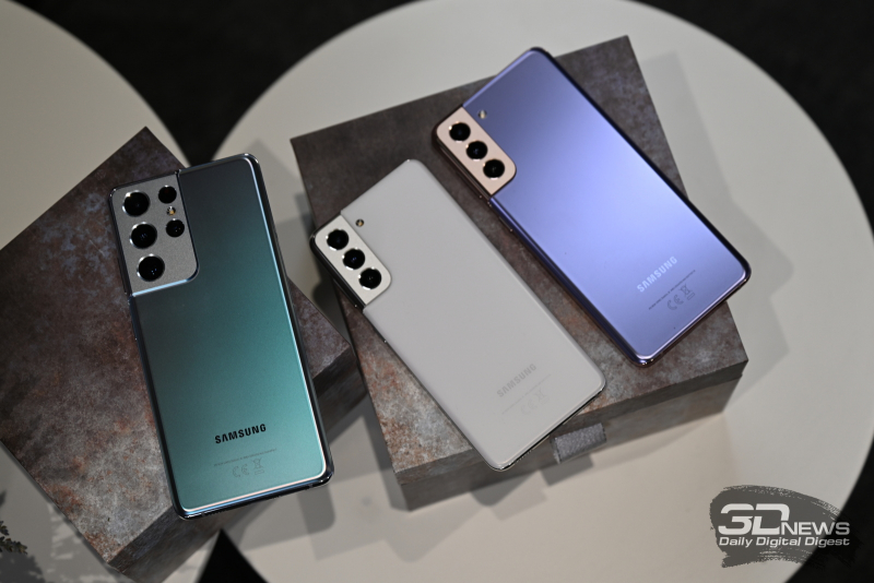 Новая линейка Samsung S21